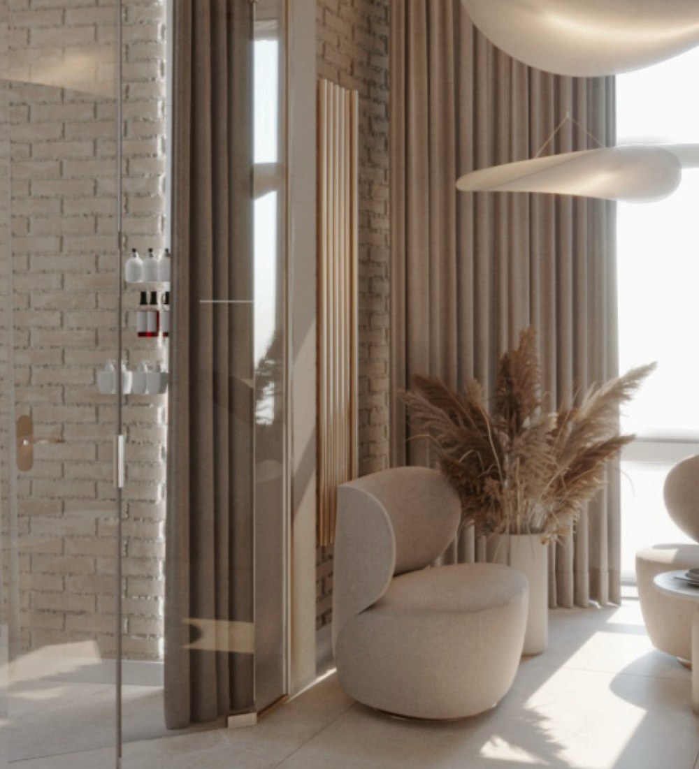 Apartament DGBP25, strefa dzienna